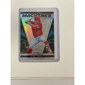 Mike Trout 2019 Prizm Silver Holo parallel #M1 Mint Condition ball club L.A. Ang